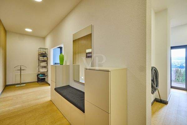 Integrierter Ankleidebereich