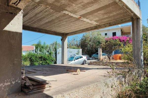 Kreta, Plaka: Erstklassige Entwicklungsmöglichkeit mit Meerblick zu verkaufen