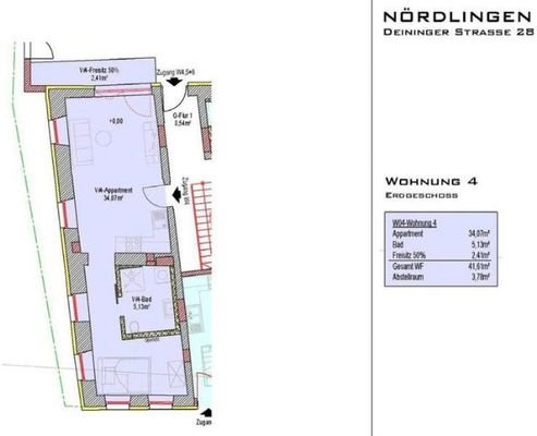 DS 28 -WHG -4 Grundriss