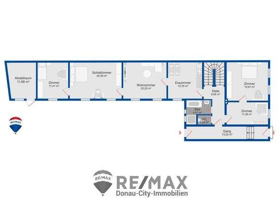 02. Mehrfamilienhaus 2410 Hainburg - EG