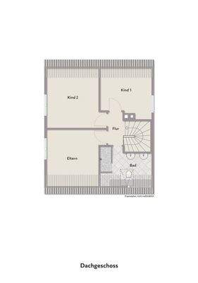 Grundriss Dachgeschoss