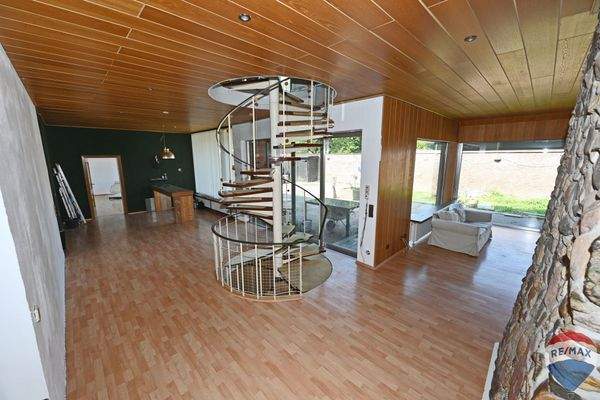 Blick aus dem Esszimmer