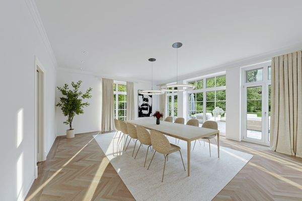 Virtuelles Staging: Esszimmer