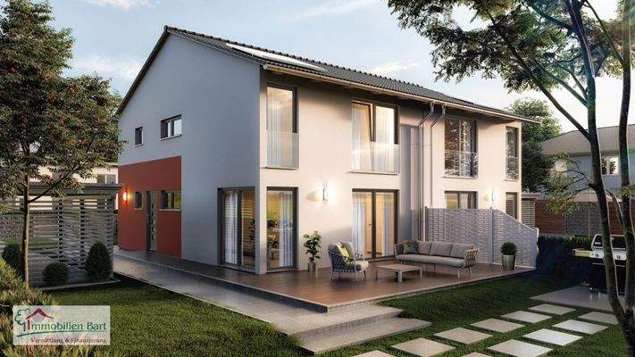 Beispielbild Terrasse Satteldach