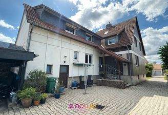 Hausrückseite mit Eingang