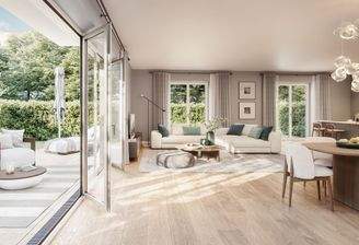 Wohnzimmer - Visualisierung