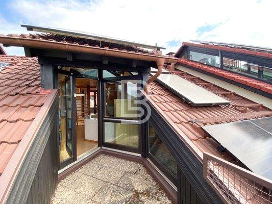 Dachterrasse Südwest