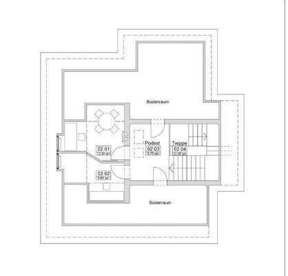 Grundriss 2. Obergeschoss