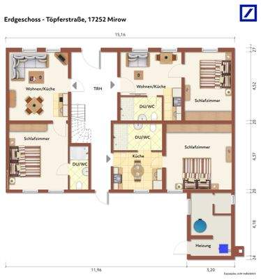 Grundriss - Erdgeschoss