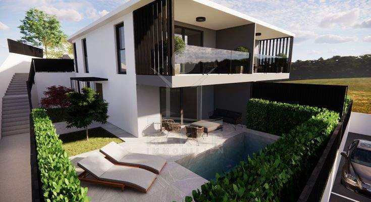 Neubauwohnung auf der Insel Krk in Omišalj