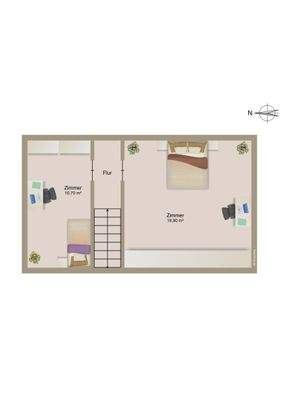 Grundriss Obergeschoss