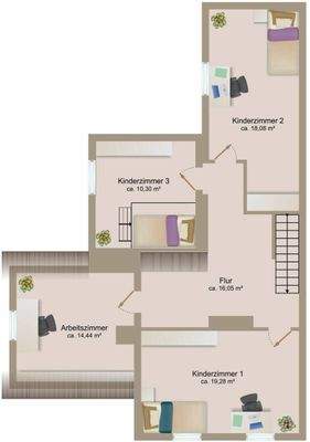 Grundriss Dachgeschoss