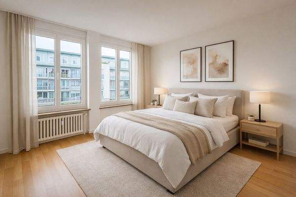 Homestaging Schlafbereich