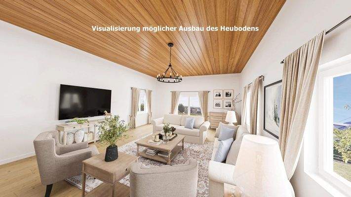 Visualisierung mögliche Wohnraumerweiterung