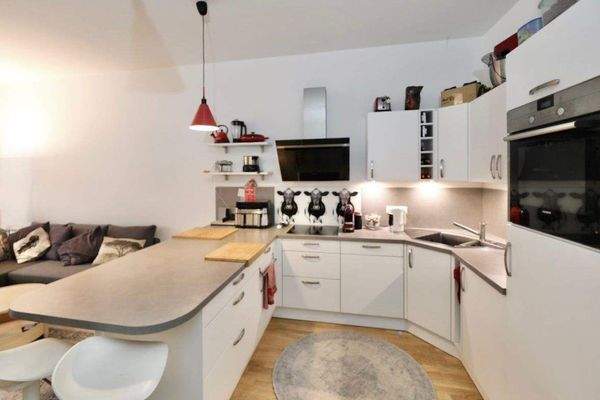 Wohnbereich mit offener Küche