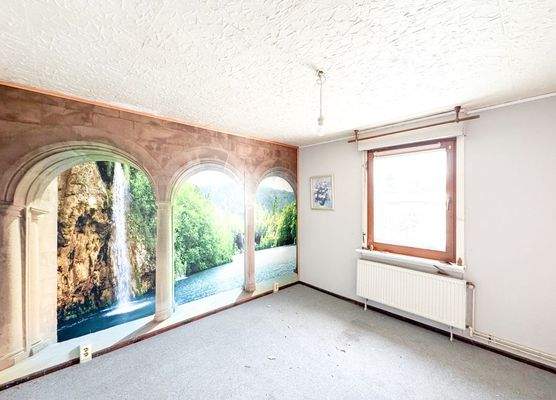 ...nebenan das Schlafzimmer