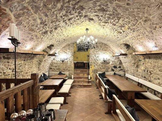 Gastraum Gewölbekeller