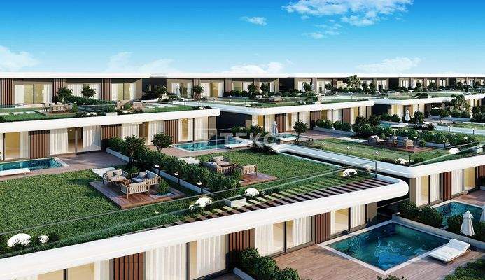 Apartments with Private Pools and Gardens in İzmir Çeşme