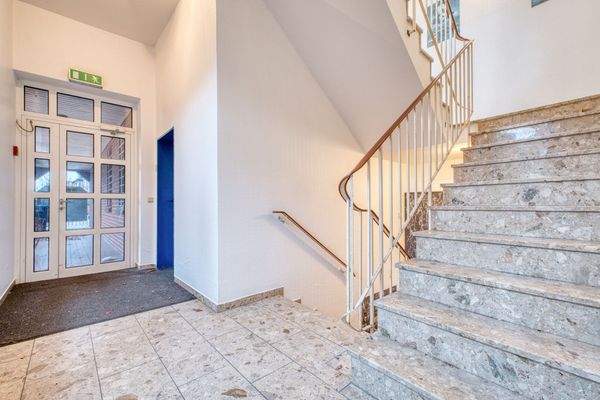 Gepflegter Eingangsbereich