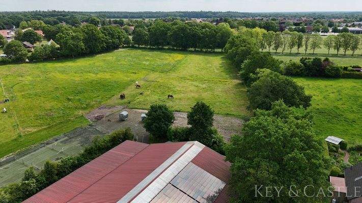 ein Teil des arrondierten Weidelandes