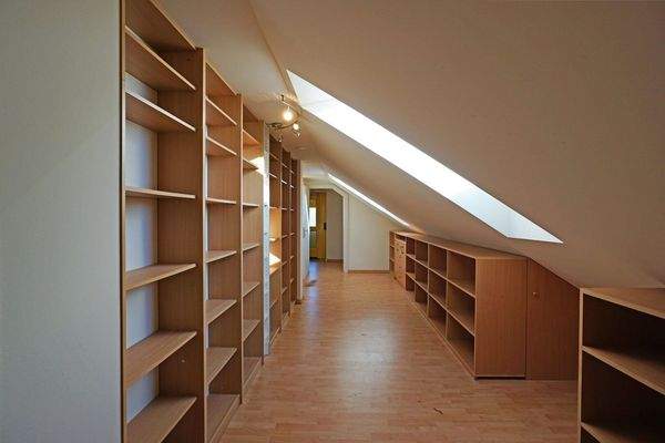 Gang mit Staumöglichkeit