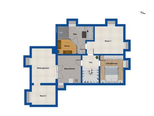 Grundriss Kellergeschoss