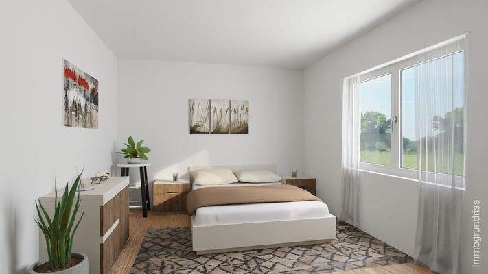 Schlafzimmer -  Illustration