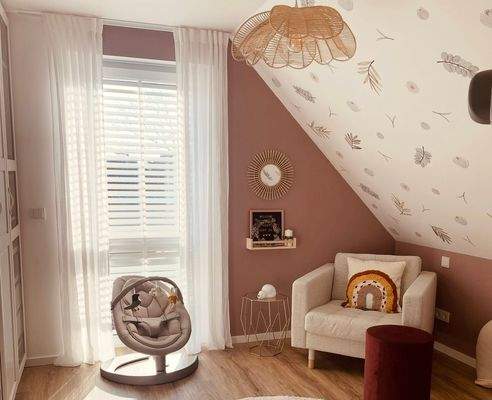 Kinderzimmer im Dachgeschoss