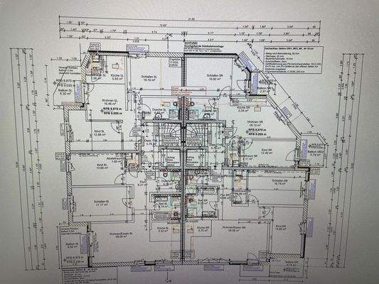 Grundrisse 1.OG-3.OG