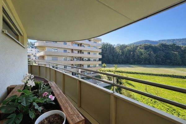 Ausblick 40m² Balkon-W