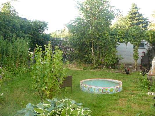 Garten Rückseite