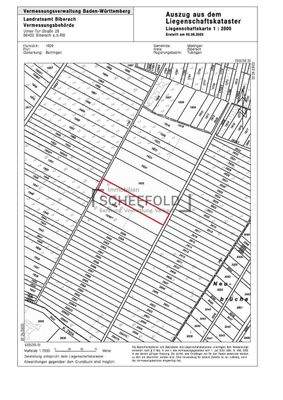 1828 - Liegenschaftskarte