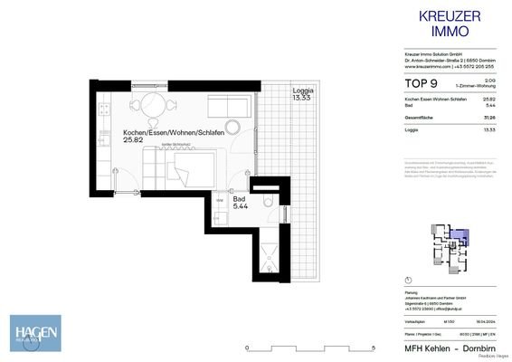 Grundriss OG 2 Top 09