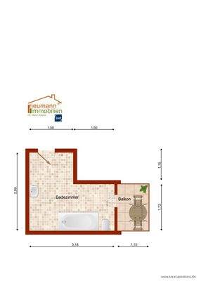 Grundriss Zwischenetage