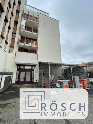 Gitterbox (Warenanlieferung) Rückseite