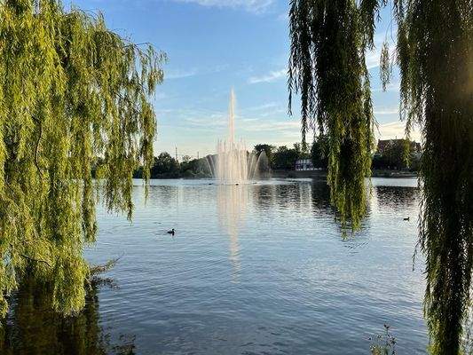 Blick über den Gotthardteich 
