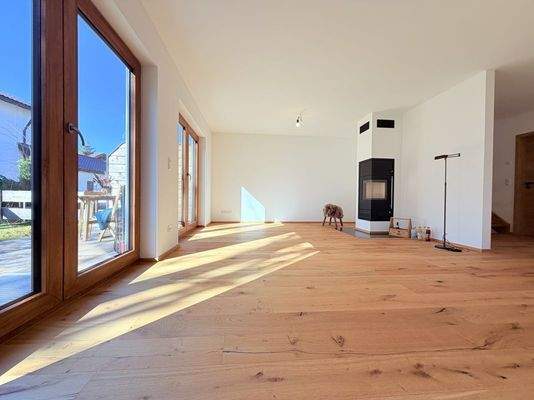 Heller, offener Wohnbereich