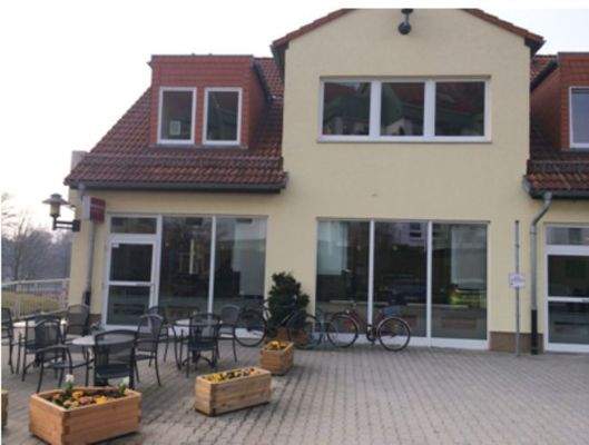 Eingangsbereich Sportpark Glauchau, oberer Bereich