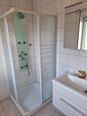 Duschbad im Erdgeschoss 