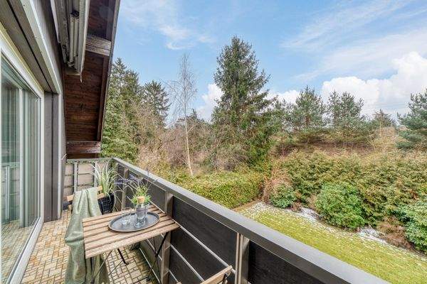 Balkon mit Südausrichtung