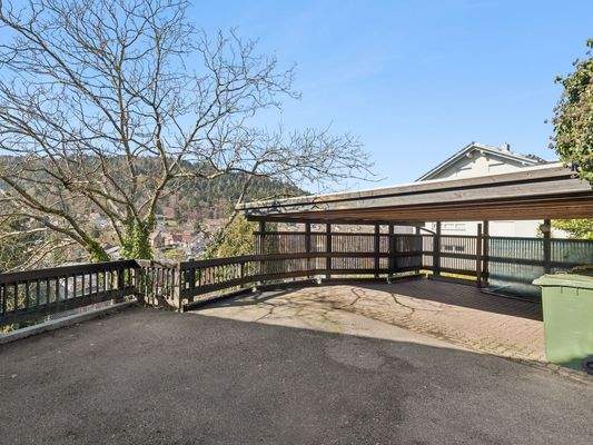 Carport und Stellplätze