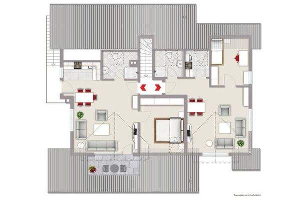 Grundriss Wohnungen DG