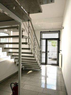 Aufgang zur Bürofläche