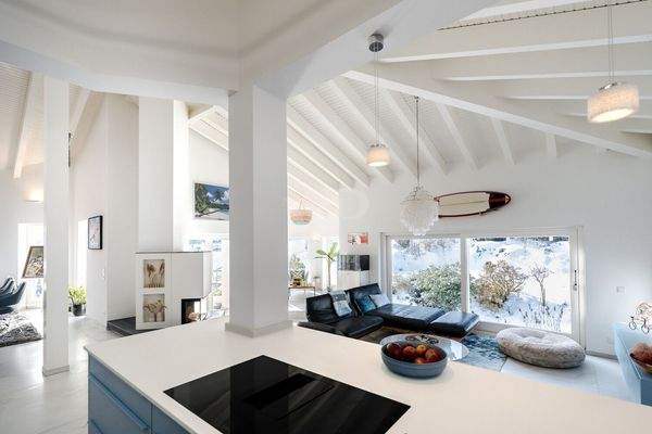 Beeindruckende Deckenkonstruktion