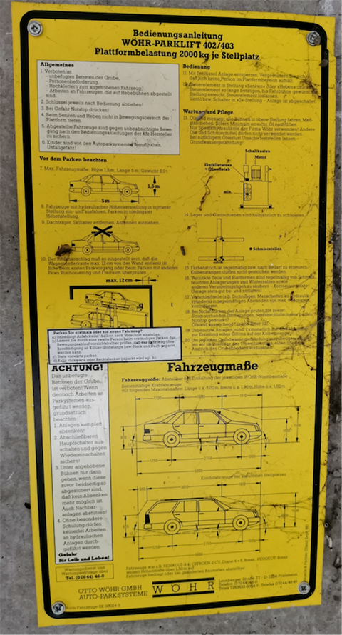 Rielasingen-Worblingen Garage, Rielasingen-Worblingen Stellplatz