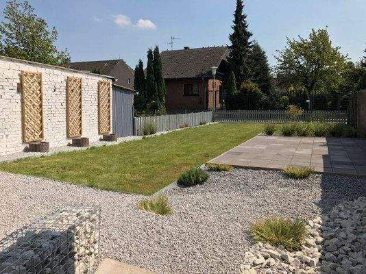 Zugang Garten und Terrasse