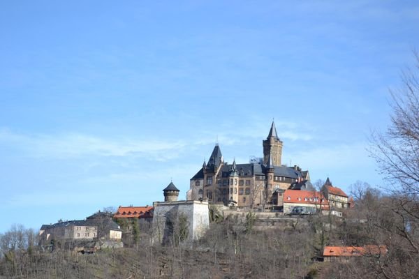 Weitblick zum Schloß