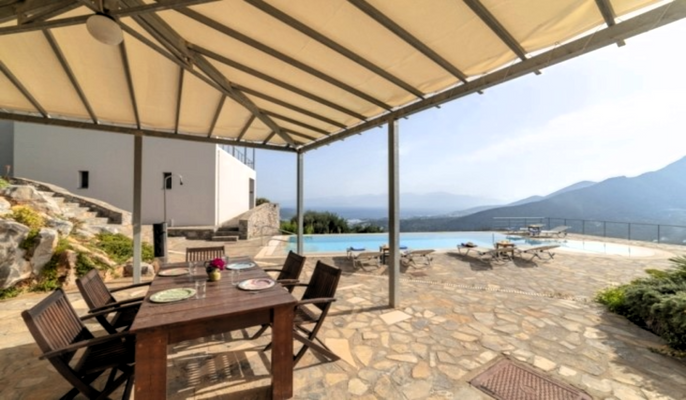 Kreta - Moderne Luxusvilla in Pines nahe Elounda 1