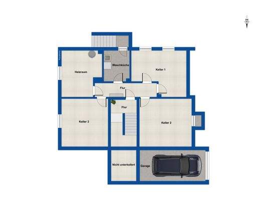 Grundriss Kellergeschoss