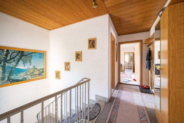 Blick auf das Treppenhaus